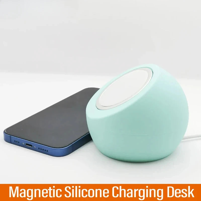Support magnétique de bureau avec charge sans fil MagSafe