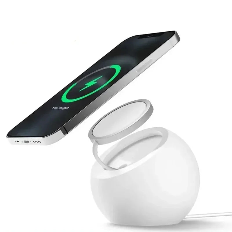 Support magnétique de bureau avec charge sans fil MagSafe