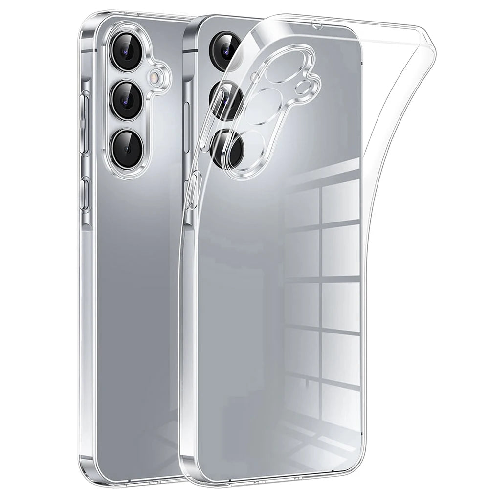 Coque en silicone souple ultra-mince pour Samsung Galaxy (S25, S24)