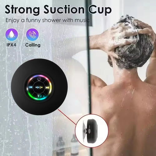 Enceinte Bluetooth portable étanche avec ventouse