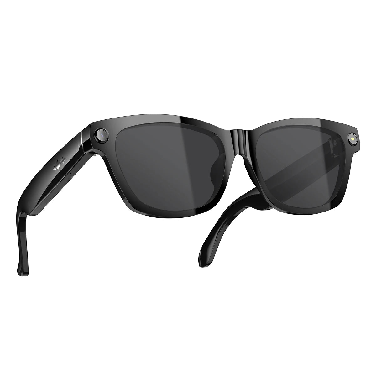 Lunettes connectées 4K IA avec caméra HD et appels Bluetooth