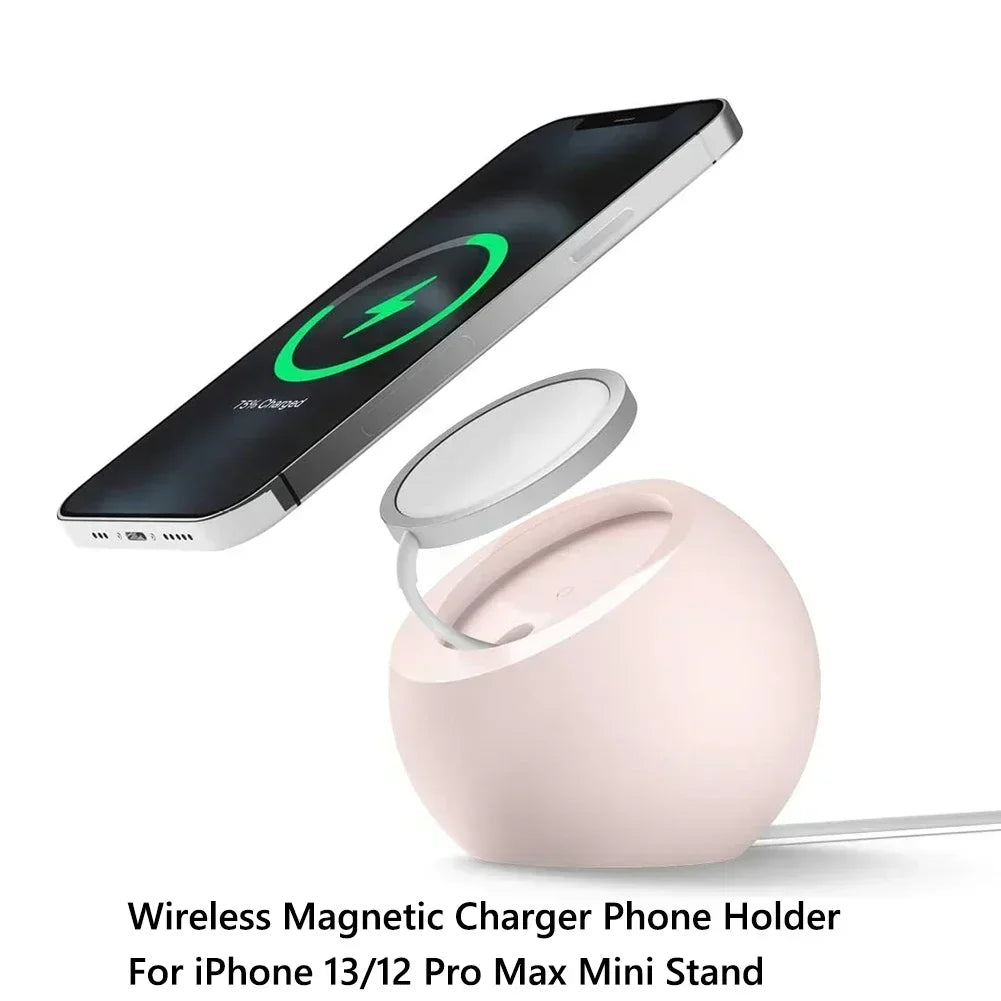 Support magnétique de bureau avec charge sans fil MagSafe