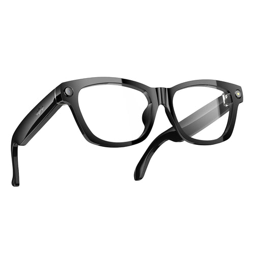 Lunettes connectées 4K IA avec caméra HD et appels Bluetooth